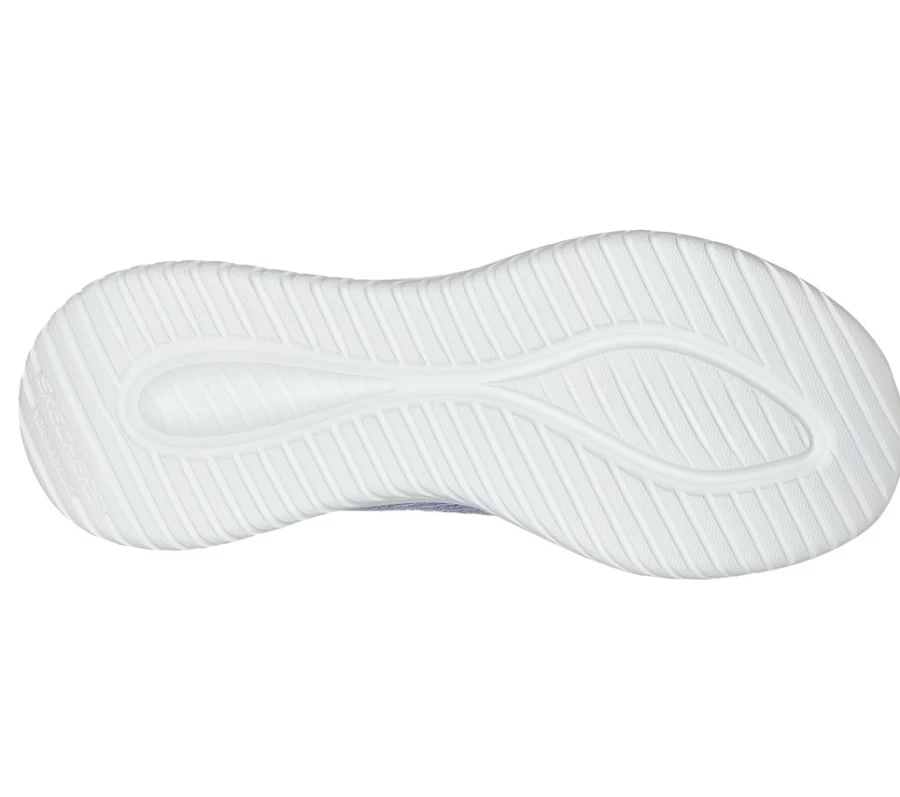 SKECHERS Kids Slip-Ins Ultra Flex 3.0 Sneakers - Lavender & Multi Color Wild Comfort Shoes