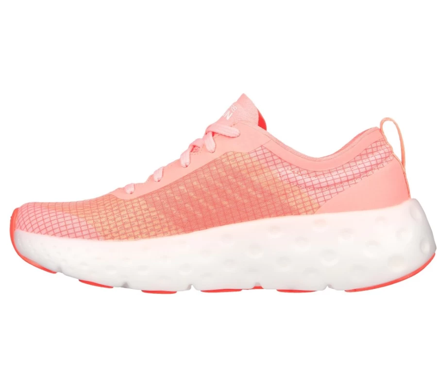 SKECHERS Women's Max Cushioning Hyper Craze Bounce - Rebound Sneakers in Pink Coral