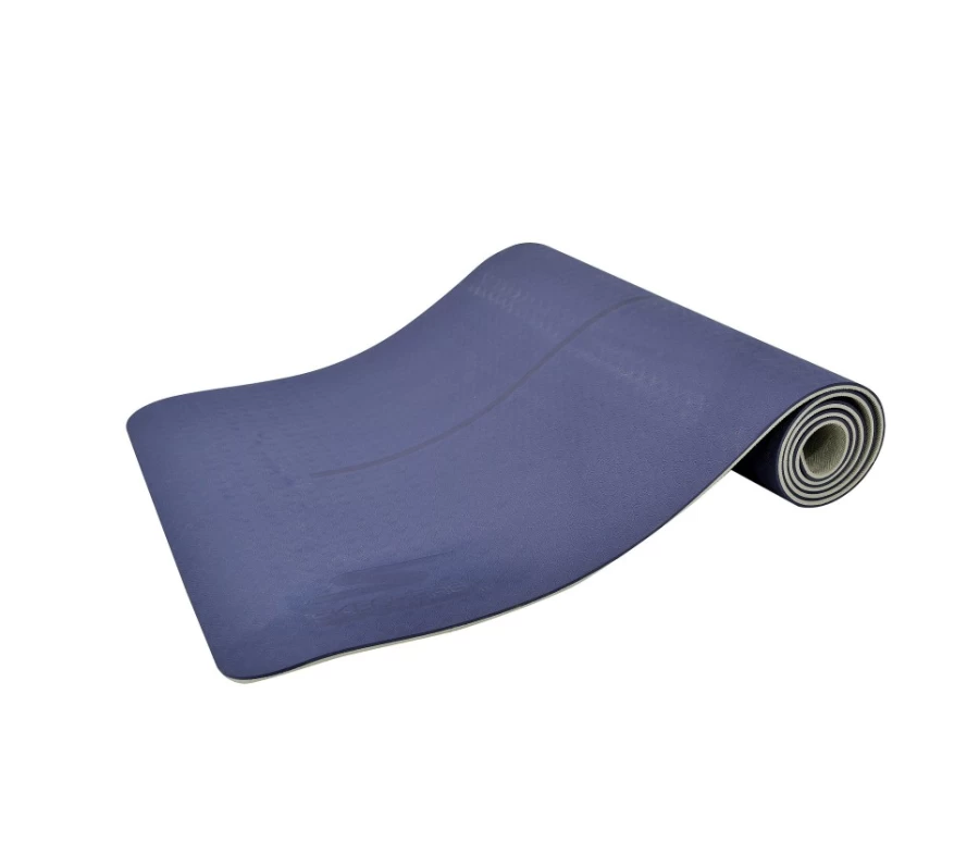 SKECHERS Men's Blue TPE Fitness & Yoga Mat for Non-Slip Workouts