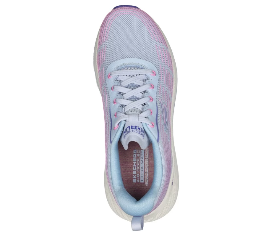 SKECHERS Women's Max Cushioning Elite 2.0 Running Shoes - Light Blue & Pink
