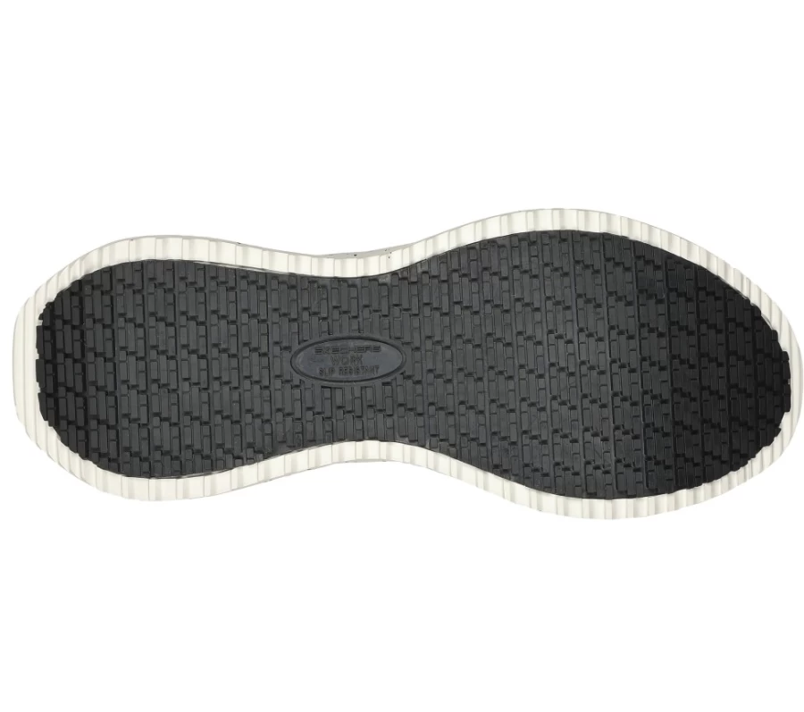 SKECHERS Women's Tilido Ct Work Shoes in Black & White