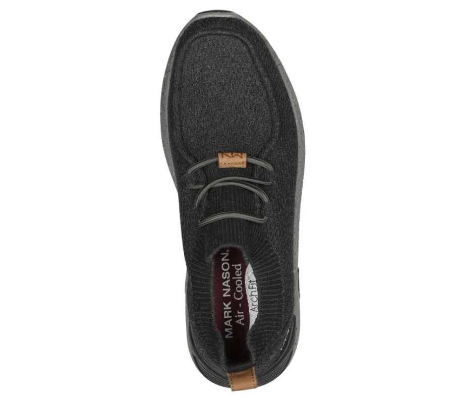 SKECHERS Men's Mark Nason Arch Fit A-Linear Largo Sneakers in Black