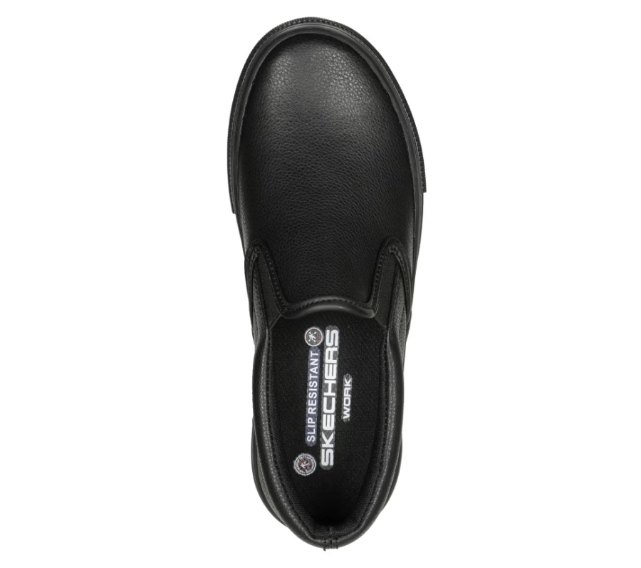 SKECHERS Women's Black Work Shoes - Kashtin Sr Style