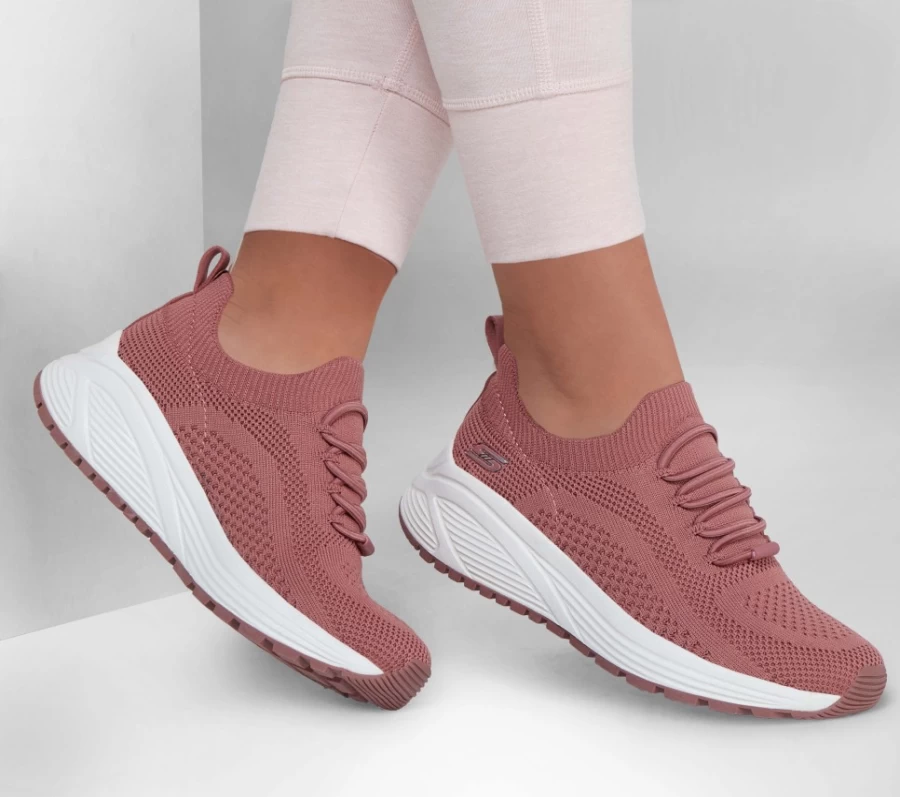 SKECHERS Women's Allegiance Crew Sport Sparrow 2.0 Sneakers in Rose