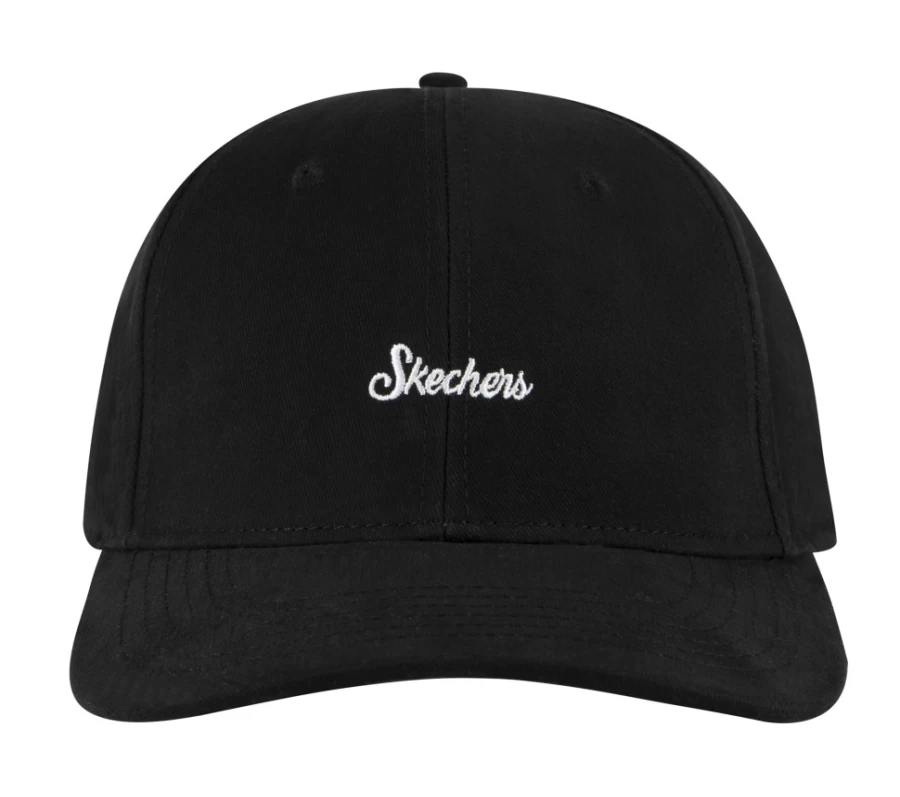 SKECHERS Men's Black Brushed Knit Hat - Comfortable Casual Beanie