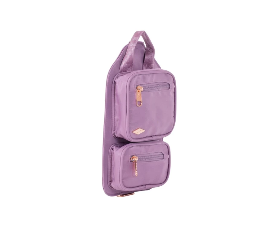 SKECHERS Women's Mauve Waist Pack - Stylish Setter Accessories for Everyday Use