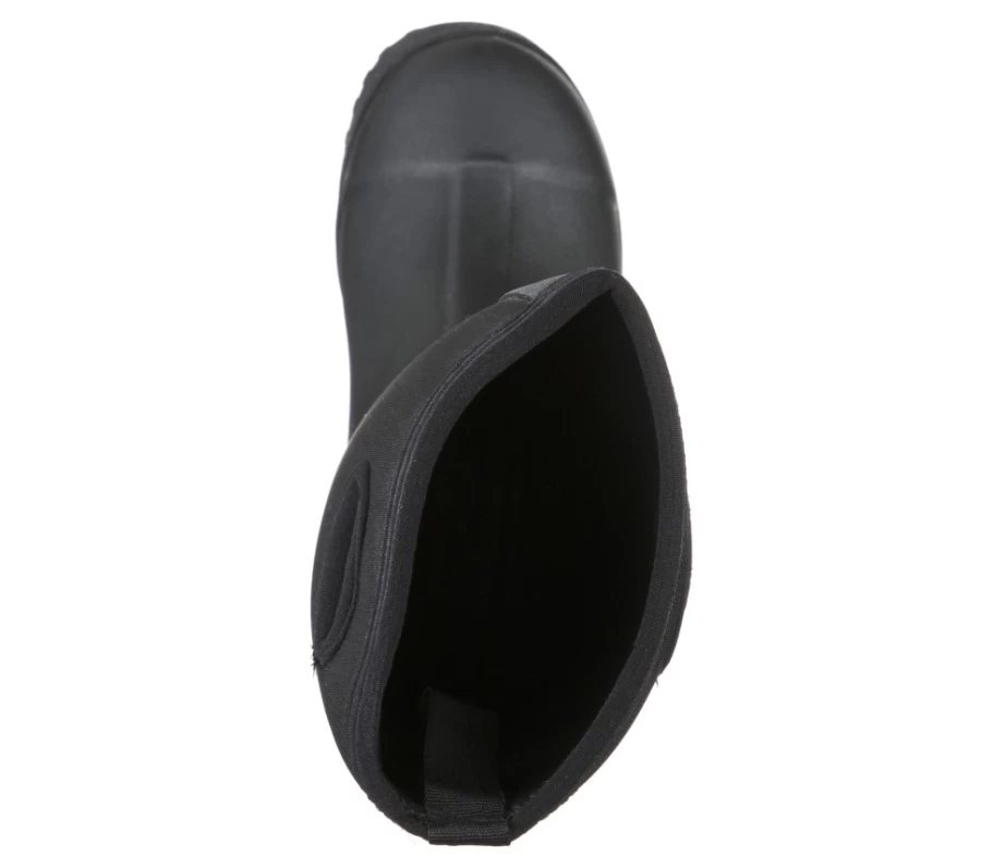 SKECHERS Women's Farous WP Black Work Shoes - Weirton Style