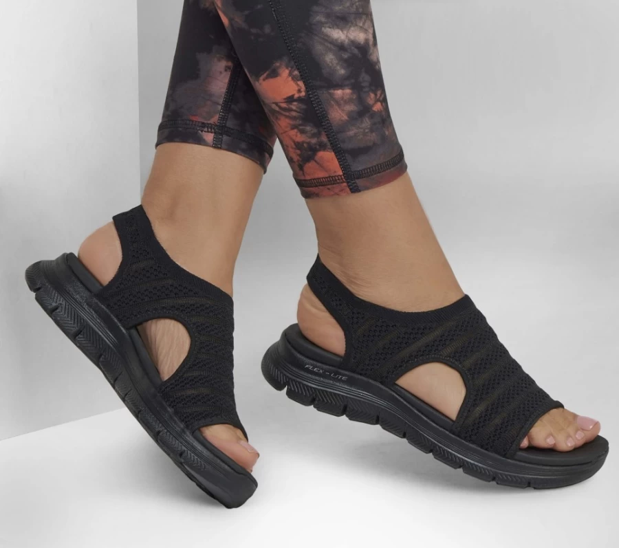 SKECHERS Women's Flex Appeal 4.0 Sneakers in Black - Boldest Comfort & Style