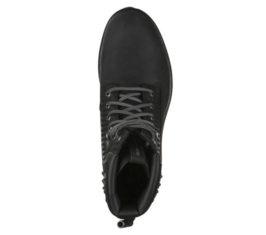 SKECHERS Women's Lumber Jill - Mulberry Sneakers in Black | Comfortable & Stylish Footwear