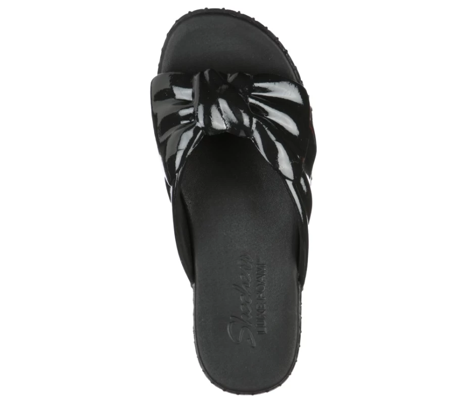 SKECHERS Women's Black Foamies Sepulveda Blvd - So Sweet Sneakers