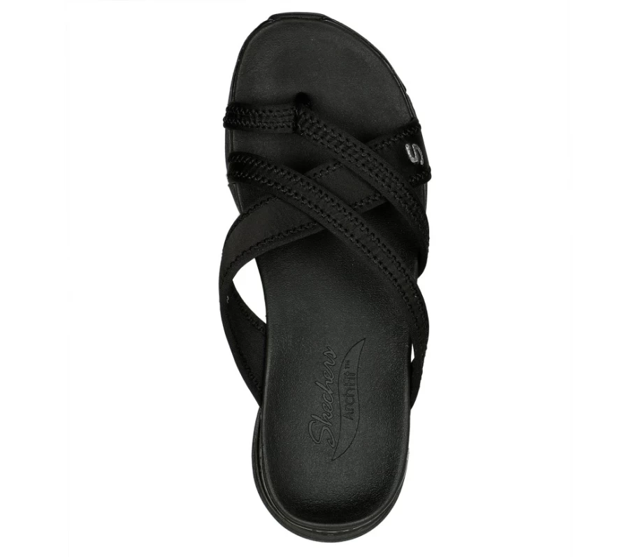 SKECHERS Women's Arch Fit - New Start Sneakers in Black for Comfort & Support
