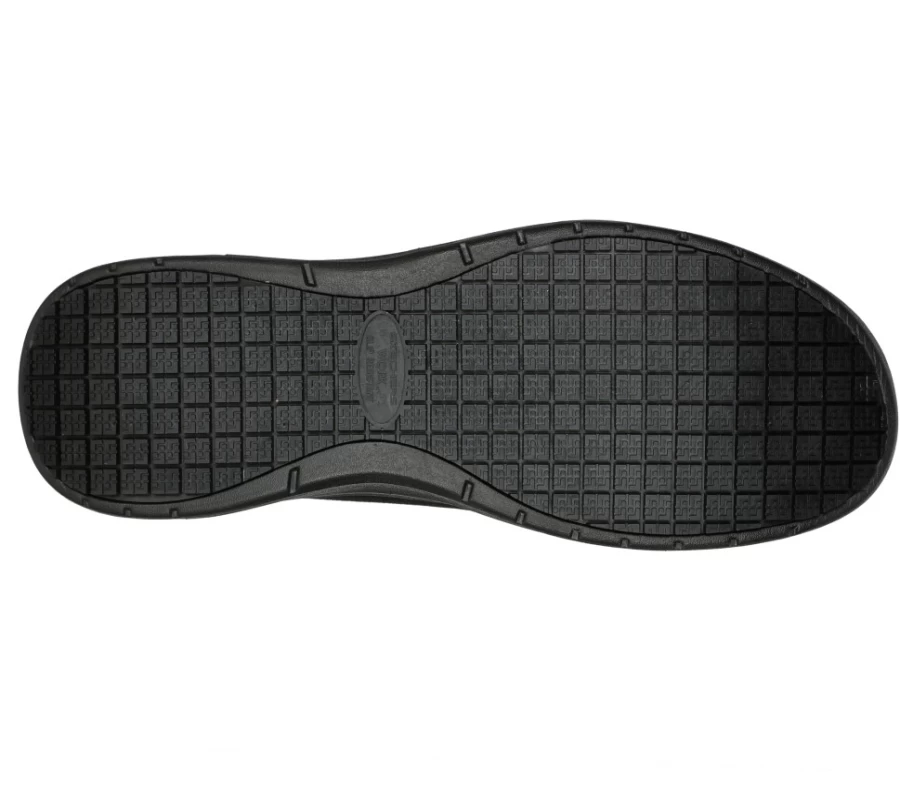 SKECHERS Men's Arch Fit Melo Sr Sneakers in Black - Comfortable Walking Shoes for Men