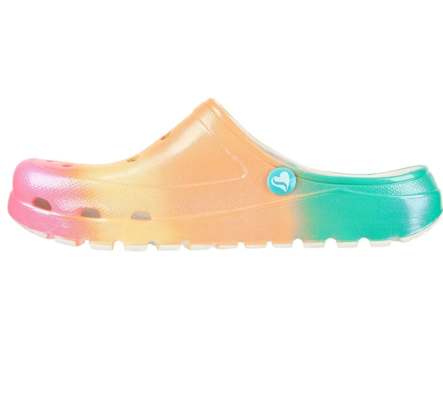 SKECHERS Women's Foamies Arch Fit Footsteps Sneakers in Multi-Color Dreams