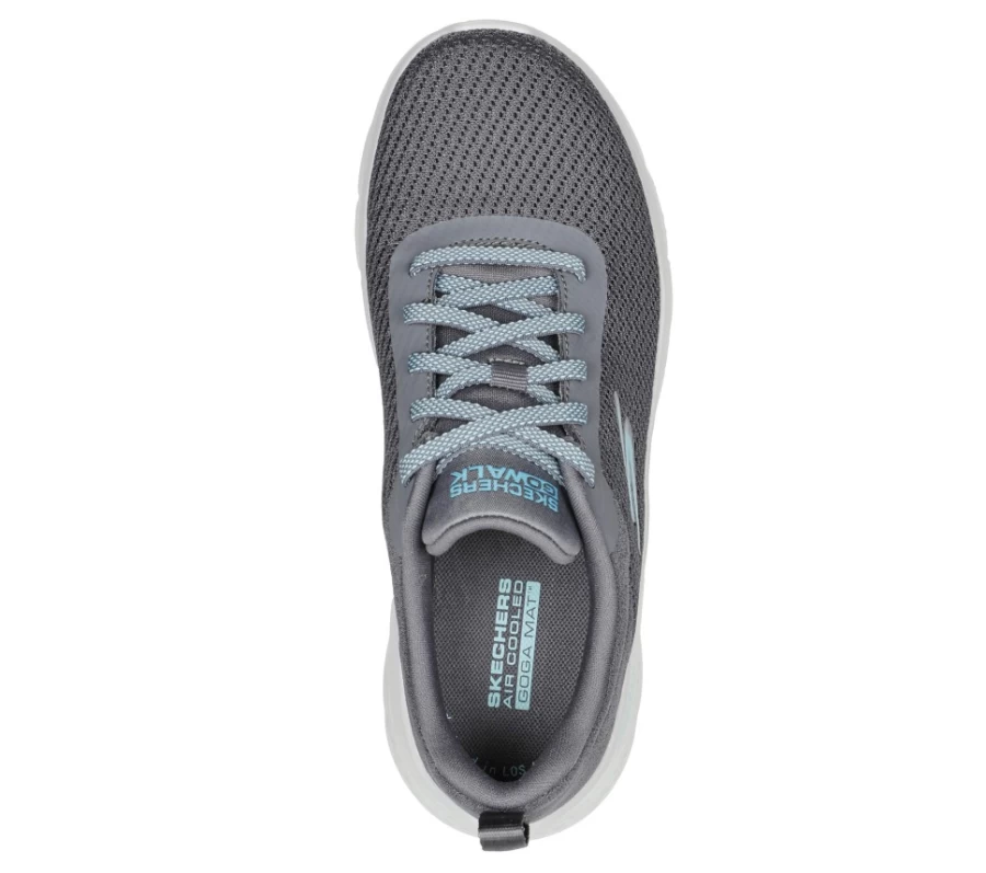 SKECHERS Women's Go Walk Flex - Alani Walking Shoes in Charcoal & Turquoise
