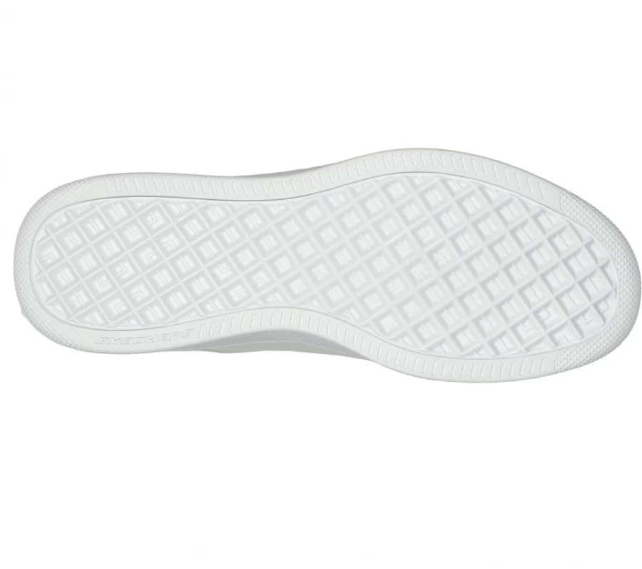 SKECHERS Men's Sport Court 92 Sneakers in White/Navy - Comfortable Athletic Shoes for Men