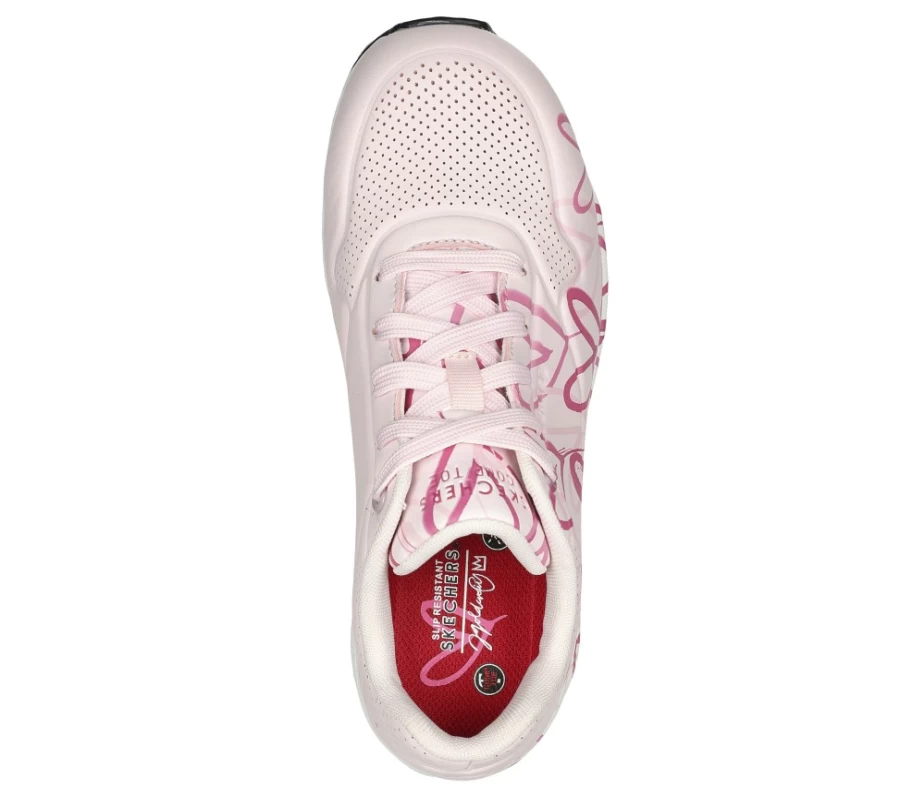 SKECHERS Women's Work X Jgoldcrown Uno Sr Light Pink Work Shoes