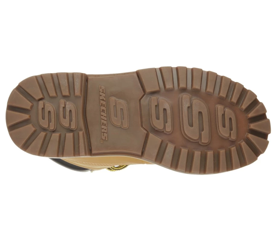 SKECHERS Kids Mecca - Mitigate Sneakers in Wheat | Lightweight Comfort Shoes for Children