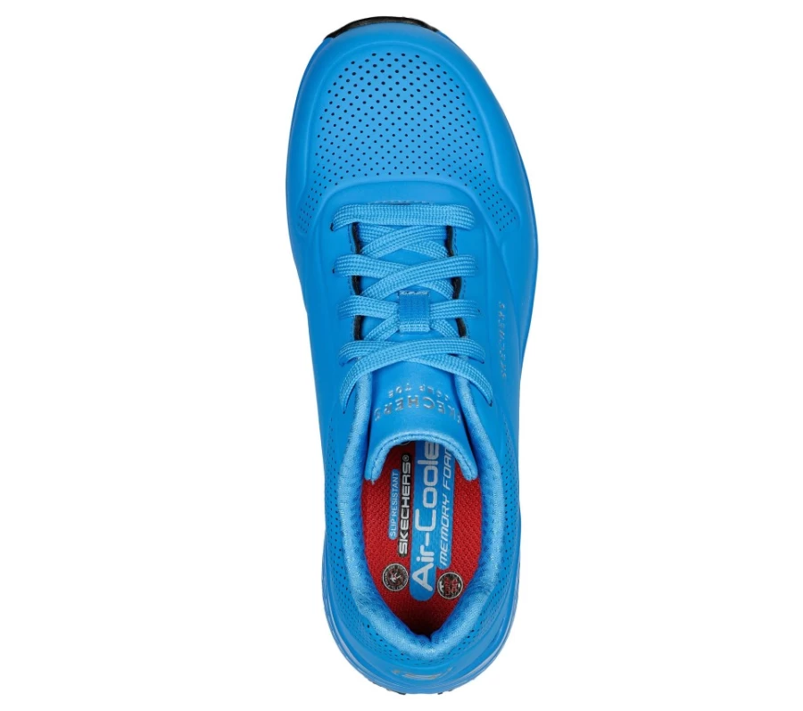 SKECHERS Women's Uno Sr - Deloney Sneakers in Blue