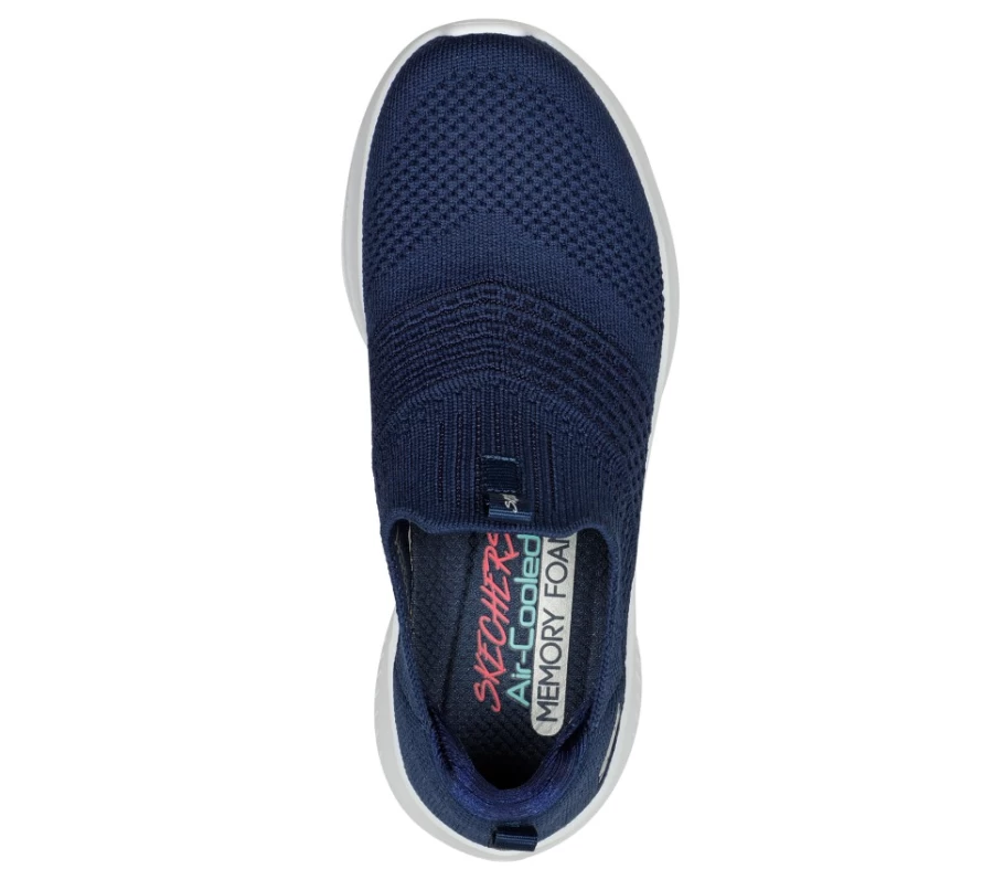 SKECHERS Women's Ultra Flex 3.0 Sneakers in Navy - Classy Charm & Comfort