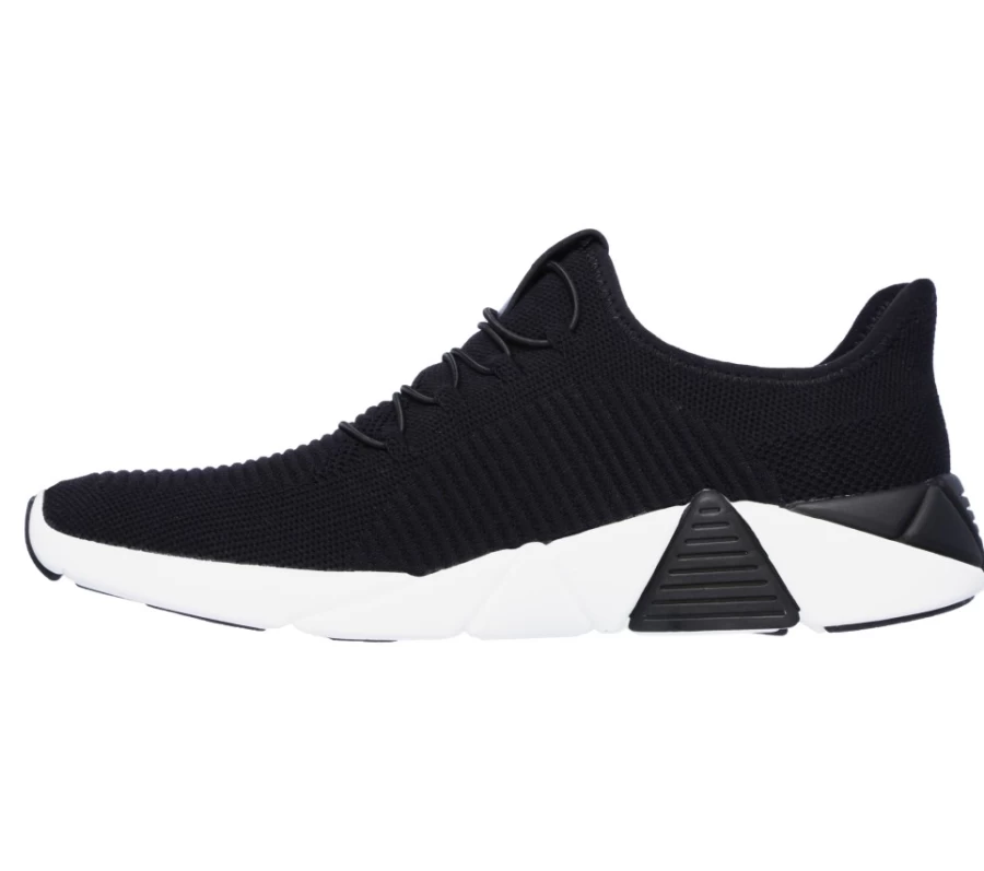 SKECHERS Men's A-Line - Axes Black Athletic Shoes