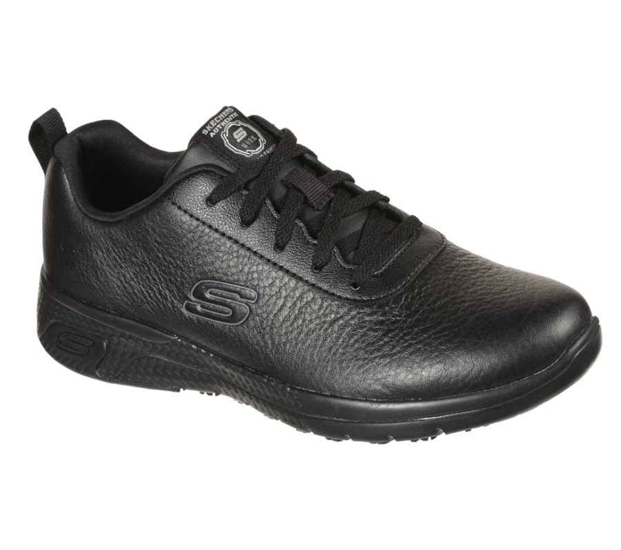 SKECHERS Women's Relaxed Fit Marsing Sneakers in Black for Comfort & Style