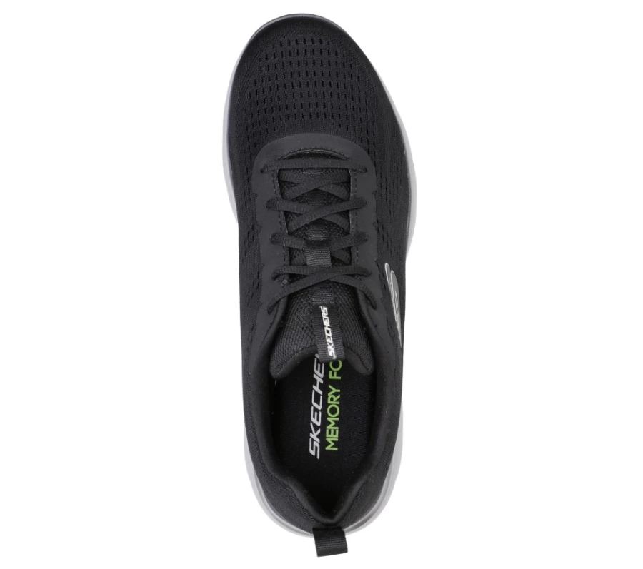 SKECHERS Men's Summits - Torre Sneakers in Black & Charcoal