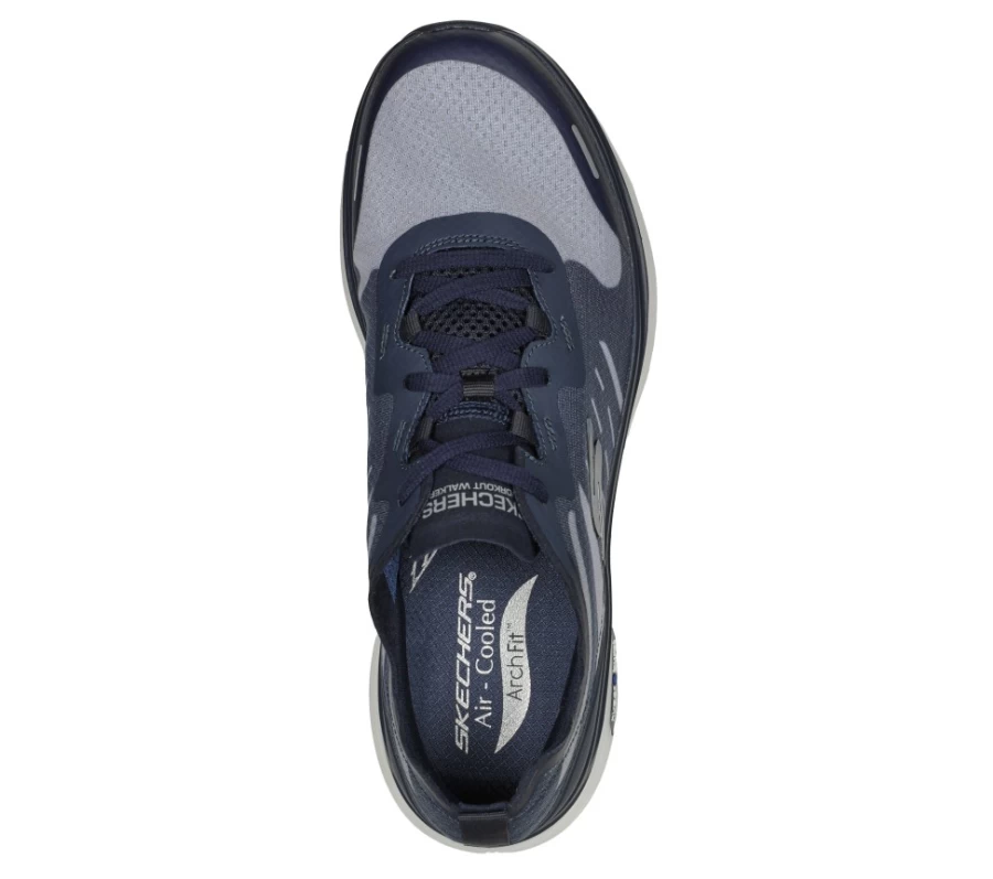 SKECHERS Men's Go Walk Workout Walker - Ultra Motion Sneakers in Navy