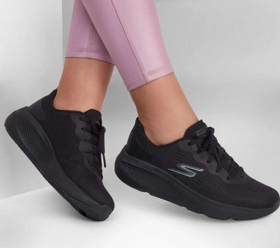 SKECHERS Women's Go Run Elevate Running Shoes - Black