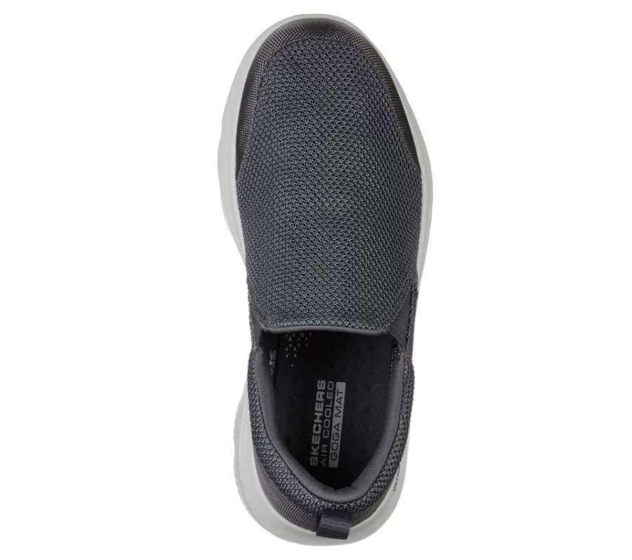 SKECHERS Men's Gowalk Evolution Ultra Sneakers in Charcoal - Lightweight Walking Shoes for Comfort & Support