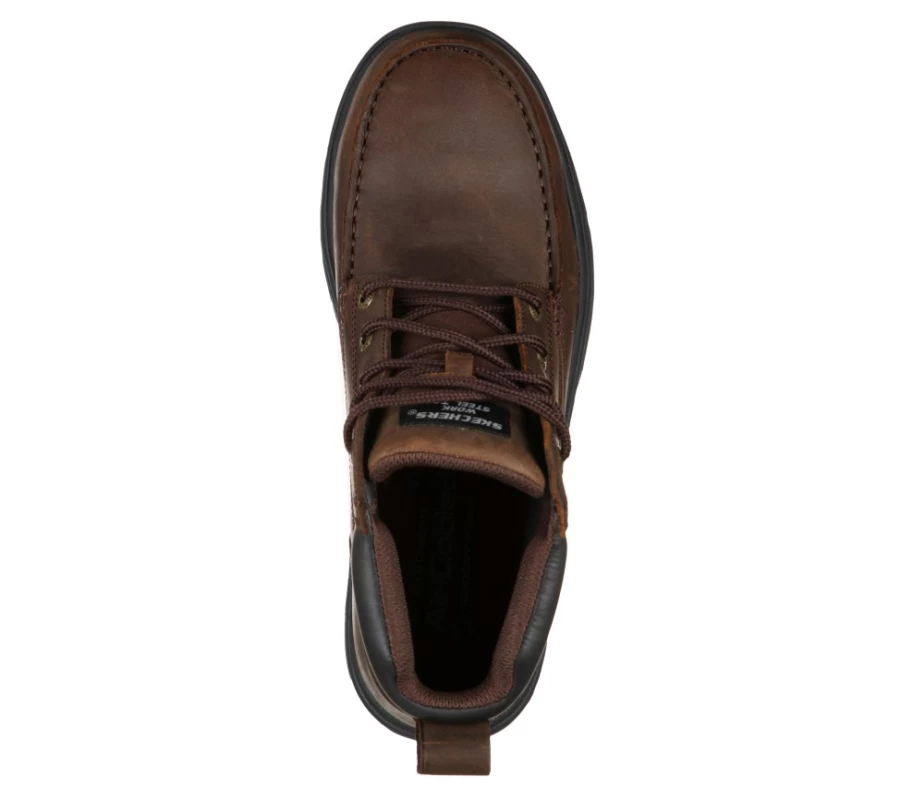 SKECHERS Men's Vicksburk Relaxed Fit Casual Shoes in Brown