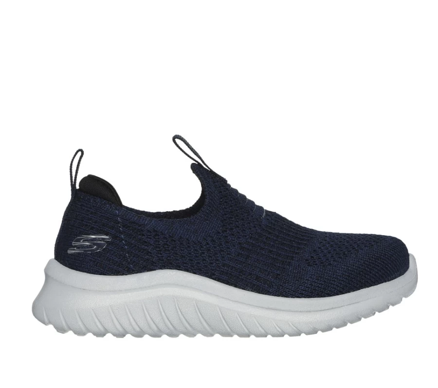 SKECHERS Kids Elite Flex - Wasick Sneakers in Navy | Comfortable Athletic Shoes for Children