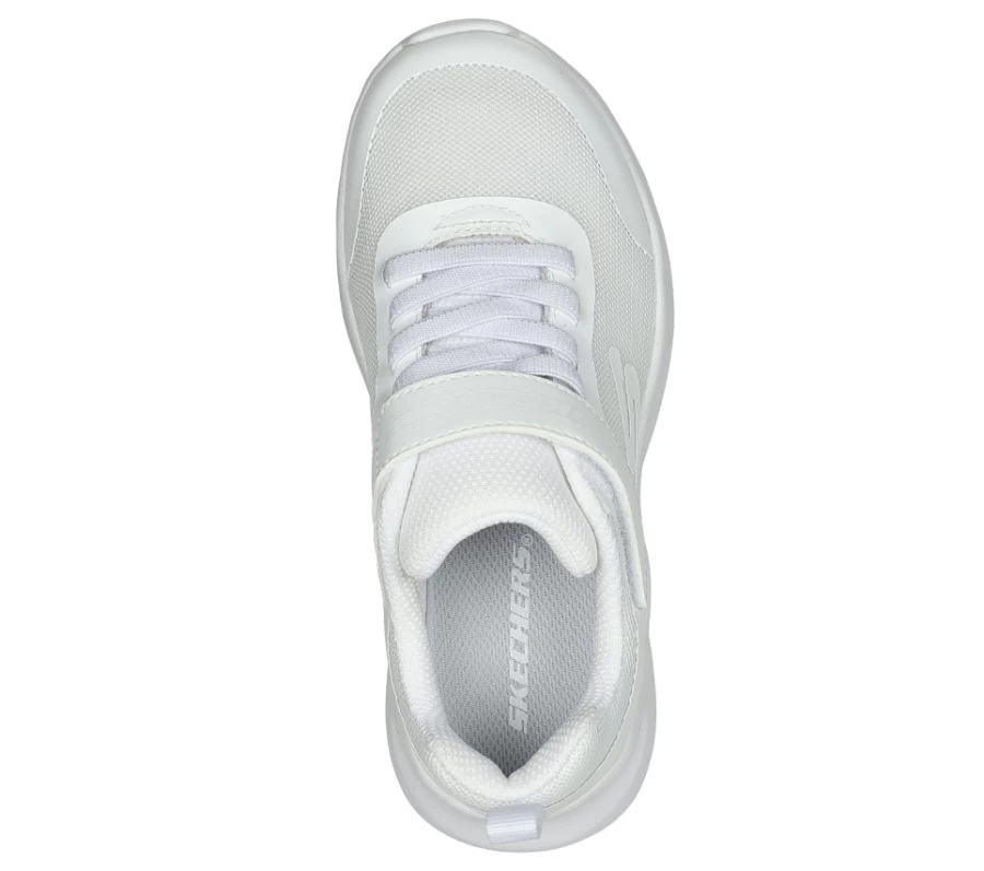 SKECHERS Kids Dynamatic Sneakers in White - Lightweight Comfortable Athletic Shoes for Active Children