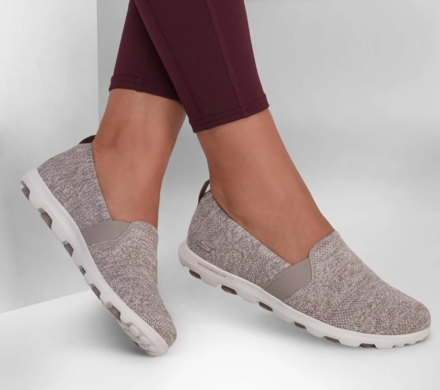 SKECHERS Women's On-The-Go 2.0 - Refine Walking Shoes in Taupe