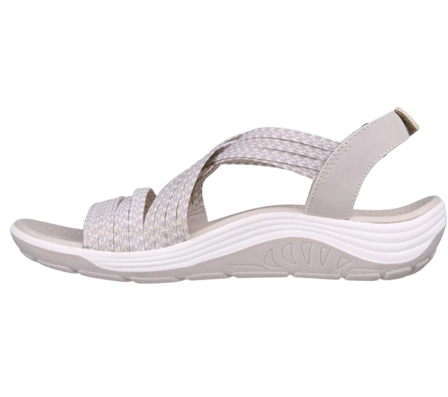 "SKECHERS Women's Natural Reggae Cup - Oh, Snap! Stylish Comfort Shoes"