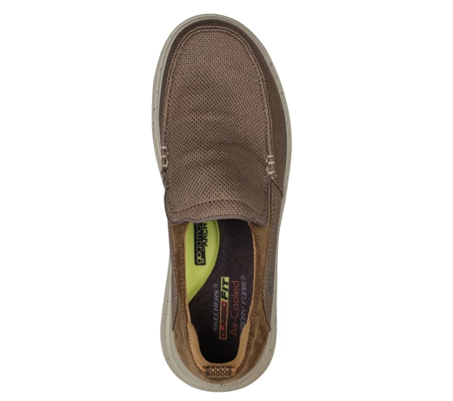 SKECHERS Men's Brown Proven - Renco Casual Shoes