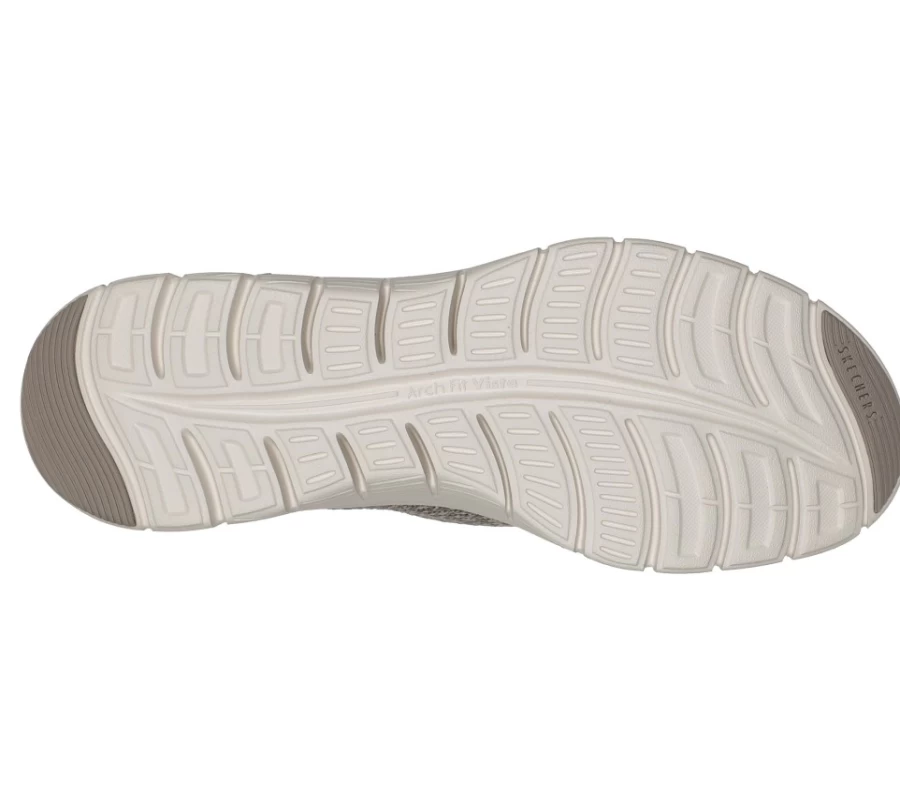 SKECHERS Arch Fit Vista - Women's Taupe Walking Shoes for Comfort & Support
