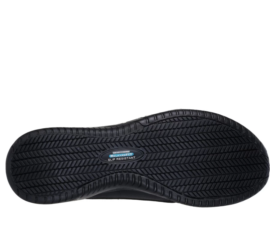 SKECHERS Women's Dantey Sr Work Shoes in Black - Comfort & Style for Professional Wear