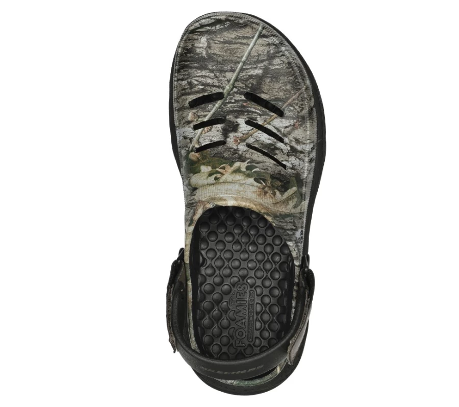 SKECHERS Men's Creston Ultra Foamies Sneakers in Black / Multi - Lightweight Comfortable Walking Shoes