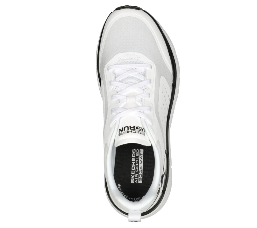 SKECHERS Men's Max Cushioning Premier 2.0 Running Shoes - White / Black