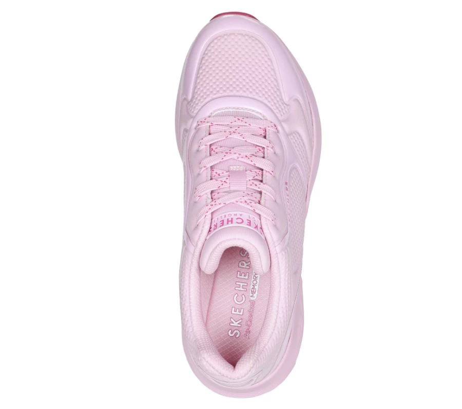 SKECHERS Women's M-Uno Neoair Sneakers in Light Pink | Lightweight Comfortable Walking Shoes