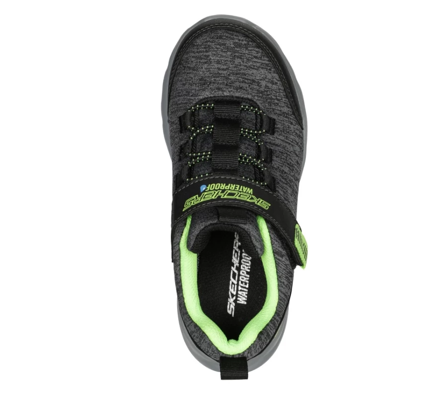 SKECHERS Kids Razor Flex - Hydro-Rush Sneakers in Black/Charcoal | Lightweight & Comfortable