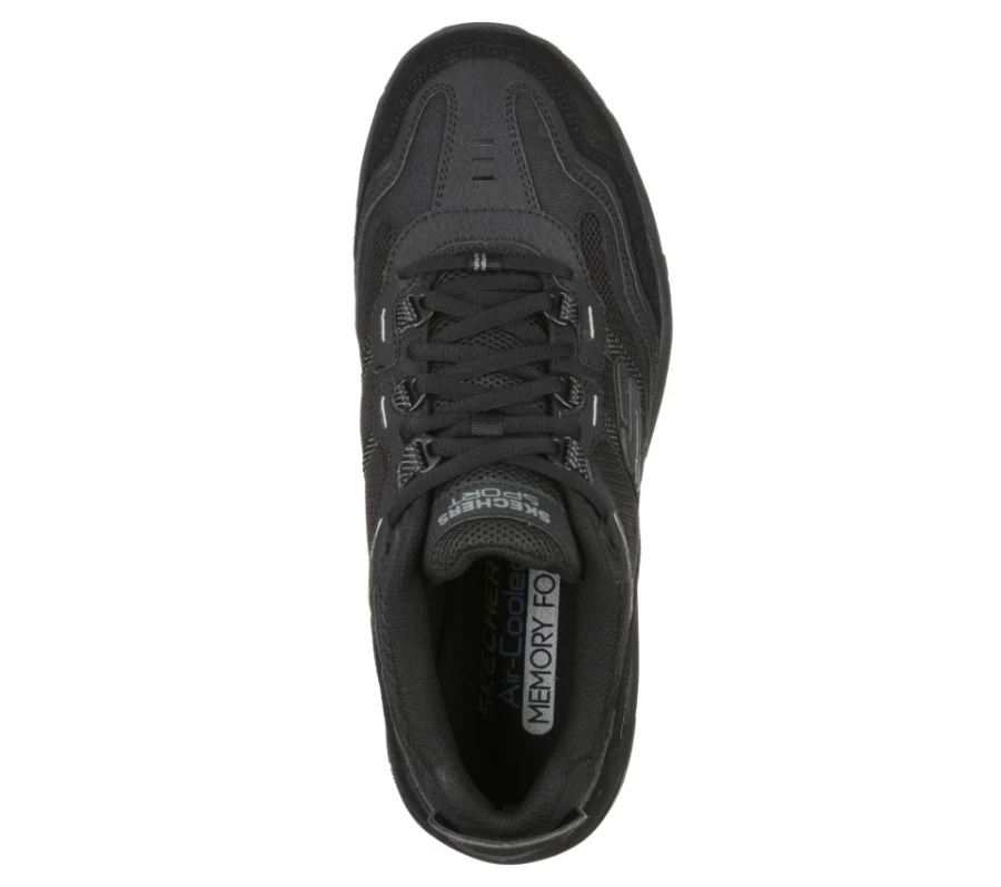 SKECHERS Men's Vigor 2.0 - Nanobet Sneakers in Black | Lightweight Running Shoes