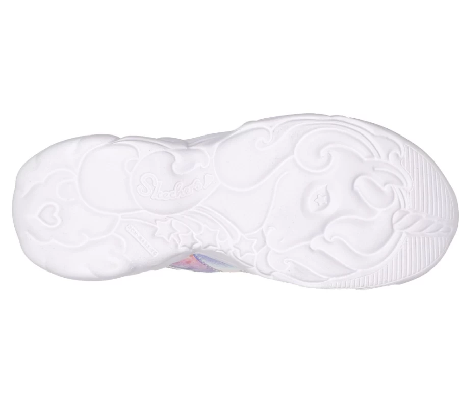 SKECHERS Kids Unicorn Storm - Magical Dreamerz Sneakers in Periwinkle & Multi Color