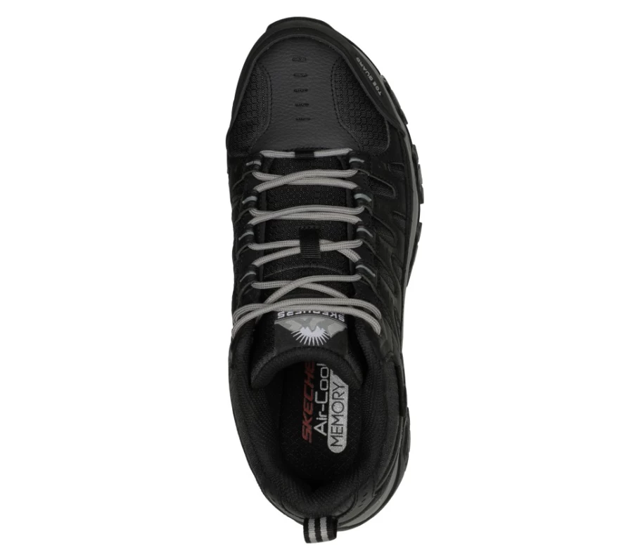 SKECHERS Men's Terrabite - Ravlin Trail Hiking Shoes in Black / Charcoal