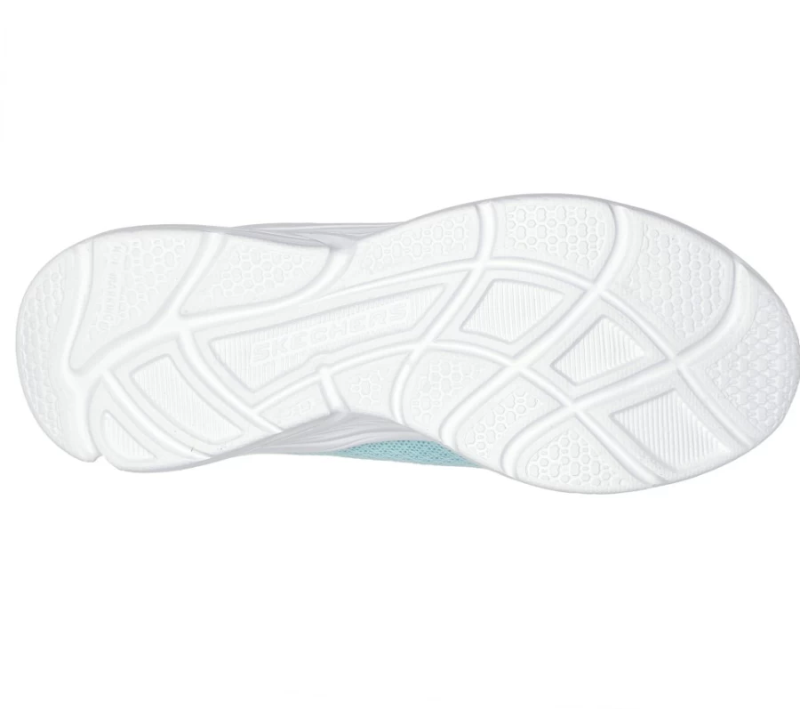 SKECHERS Kids' Wavy Lites - Blissfully Free Sneakers in Aqua Color