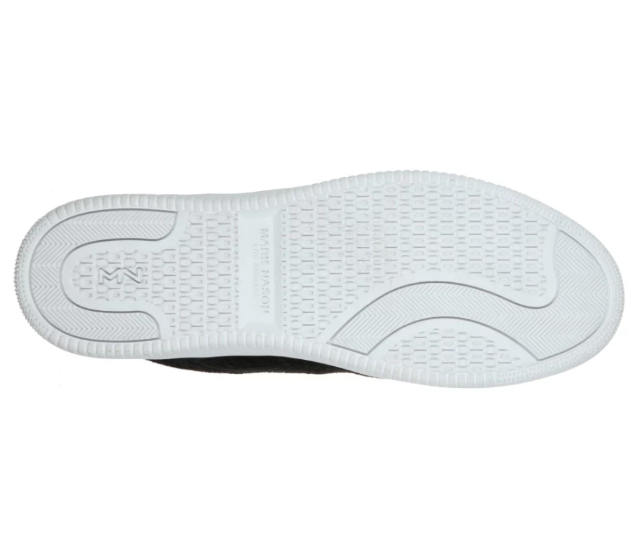 SKECHERS Men's Palmilla Scuffle Slip-On Loafers in Black