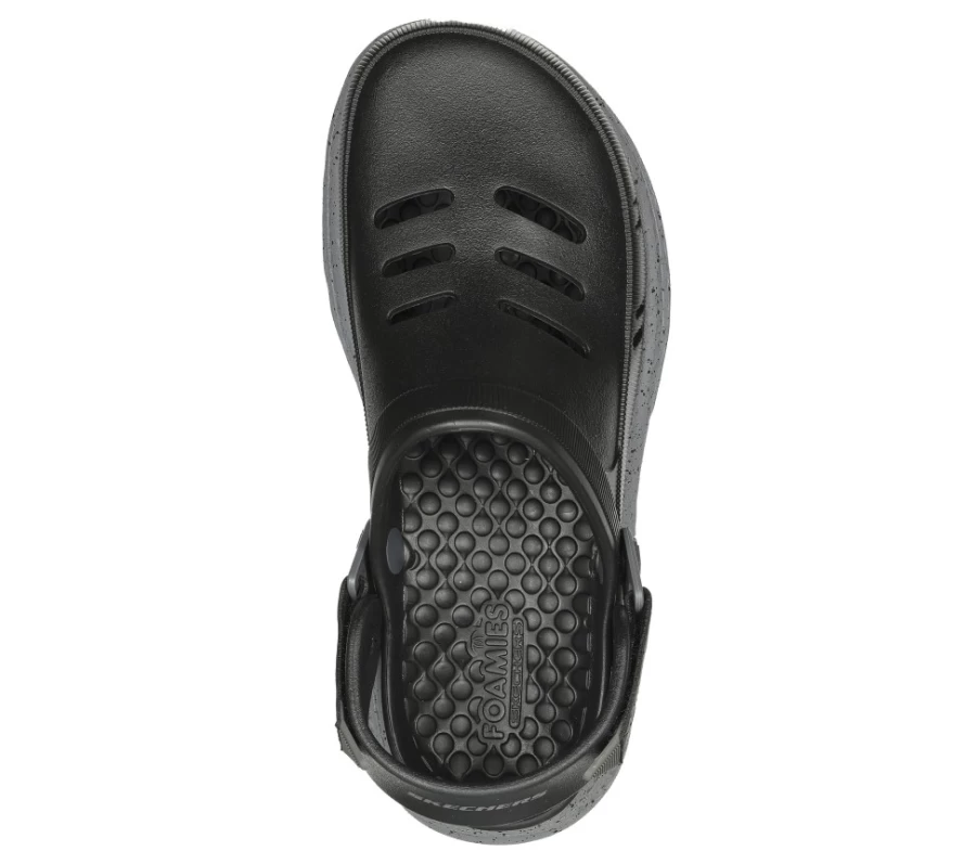 SKECHERS Men's Creston Ultra Venturous Foamies Sneakers in Black