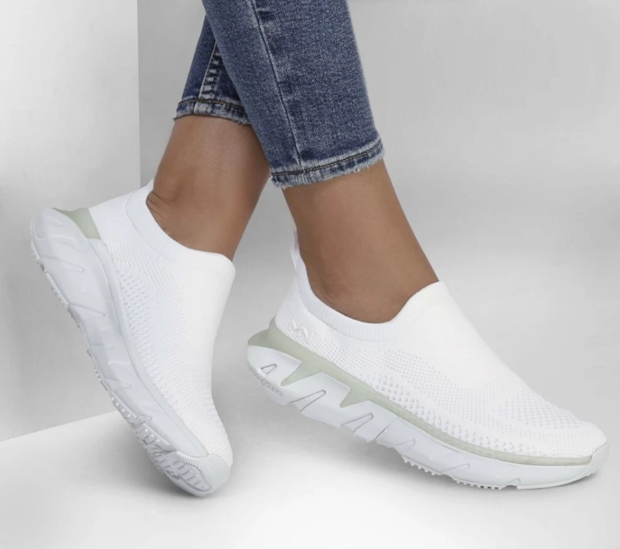 SKECHERS Women's Ziggy - Jola White Sneakers