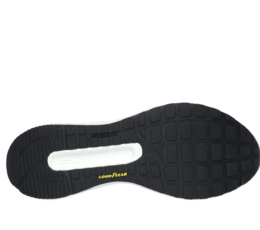 SKECHERS Men's Go Run Persistence Running Shoes - Black & White Lightweight Sneakers for Training & Jogging