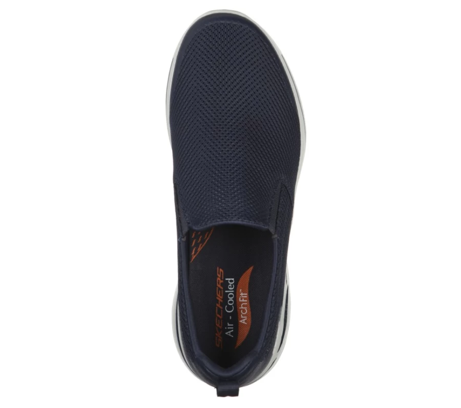 SKECHERS Men's Gowalk Arch Fit - Togpath Walking Shoes in Navy/Gray for Comfort & Support